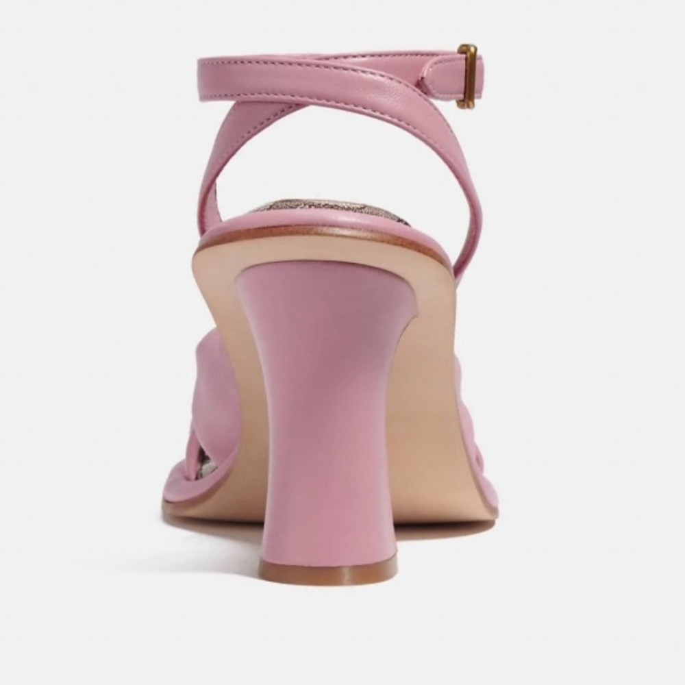 Coach Quincy Sandal Bluefly Leather Dressy Slingback Sandals 🆕 - Picture 4 of 8